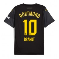 Borussia Dortmund Julian Brandt #10 Fußballbekleidung Auswärtstrikot 2024-25 Kurzarm